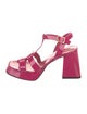 275 Central Patent Leather T-Strap Sandals