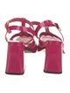 275 Central Patent Leather T-Strap Sandals