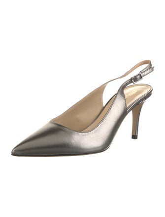 275 Central Leather Slingback Pumps