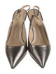 275 Central Leather Slingback Pumps