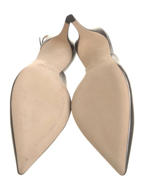 275 Central Leather Slingback Pumps