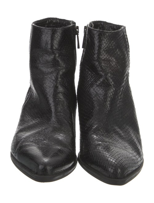 275 Central Leather Animal Print Boots