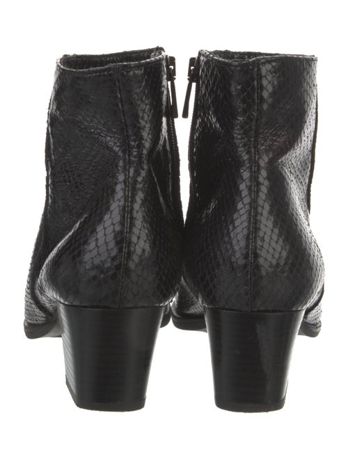 275 Central Leather Animal Print Boots