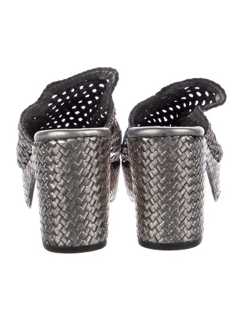 275 Central Leather Animal Print Slides