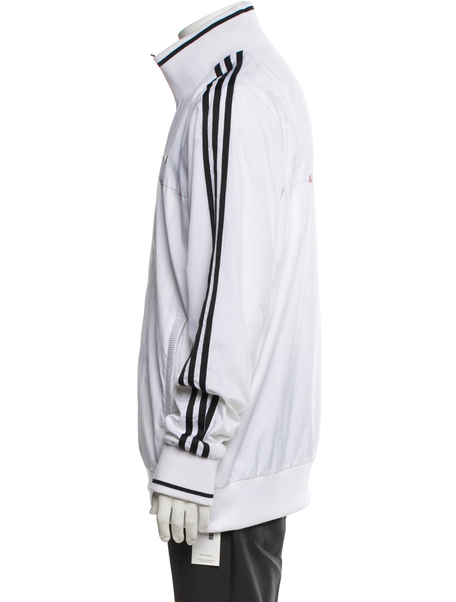 Adidas Striped Windbreaker