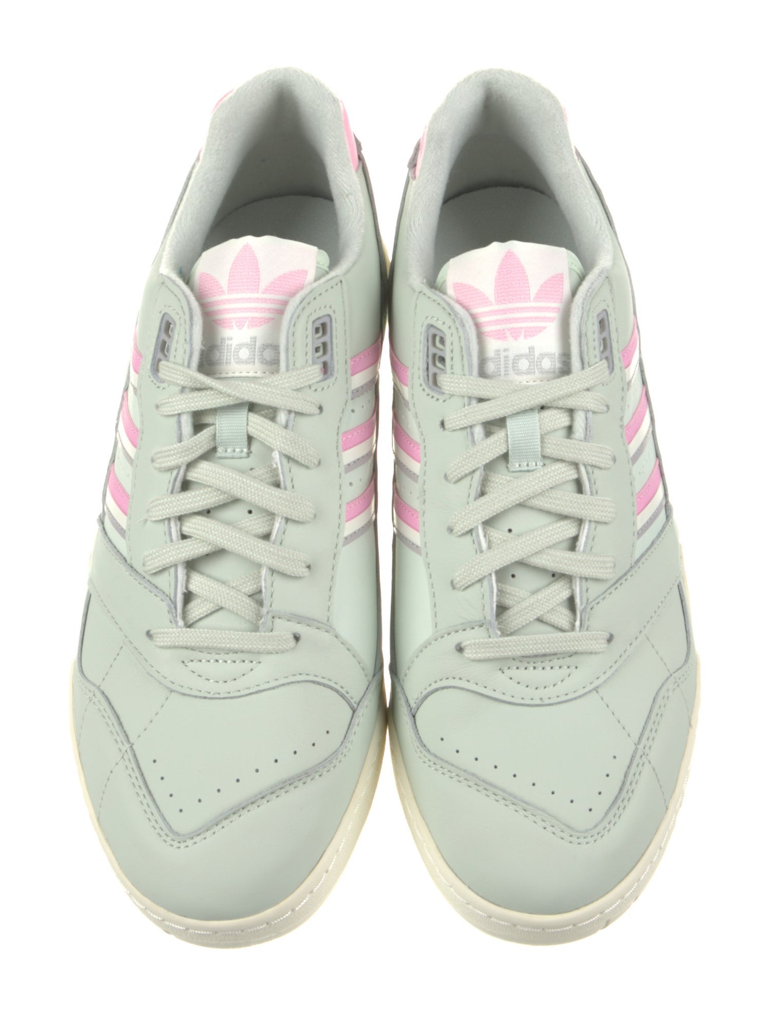 Adidas Leather Printed Sneakers