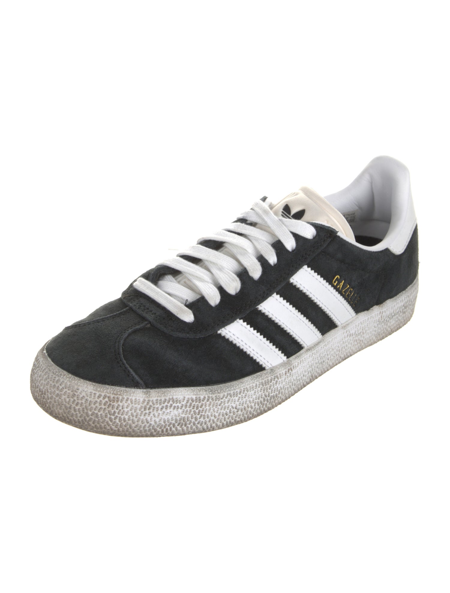 Adidas Suede Striped Sneakers - Black Sneakers, Shoes - W2ADS100738 | The RealReal Adidas Suede Striped Sneakers - Black Sneakers, Shoes - W2ADS100738 | The RealReal