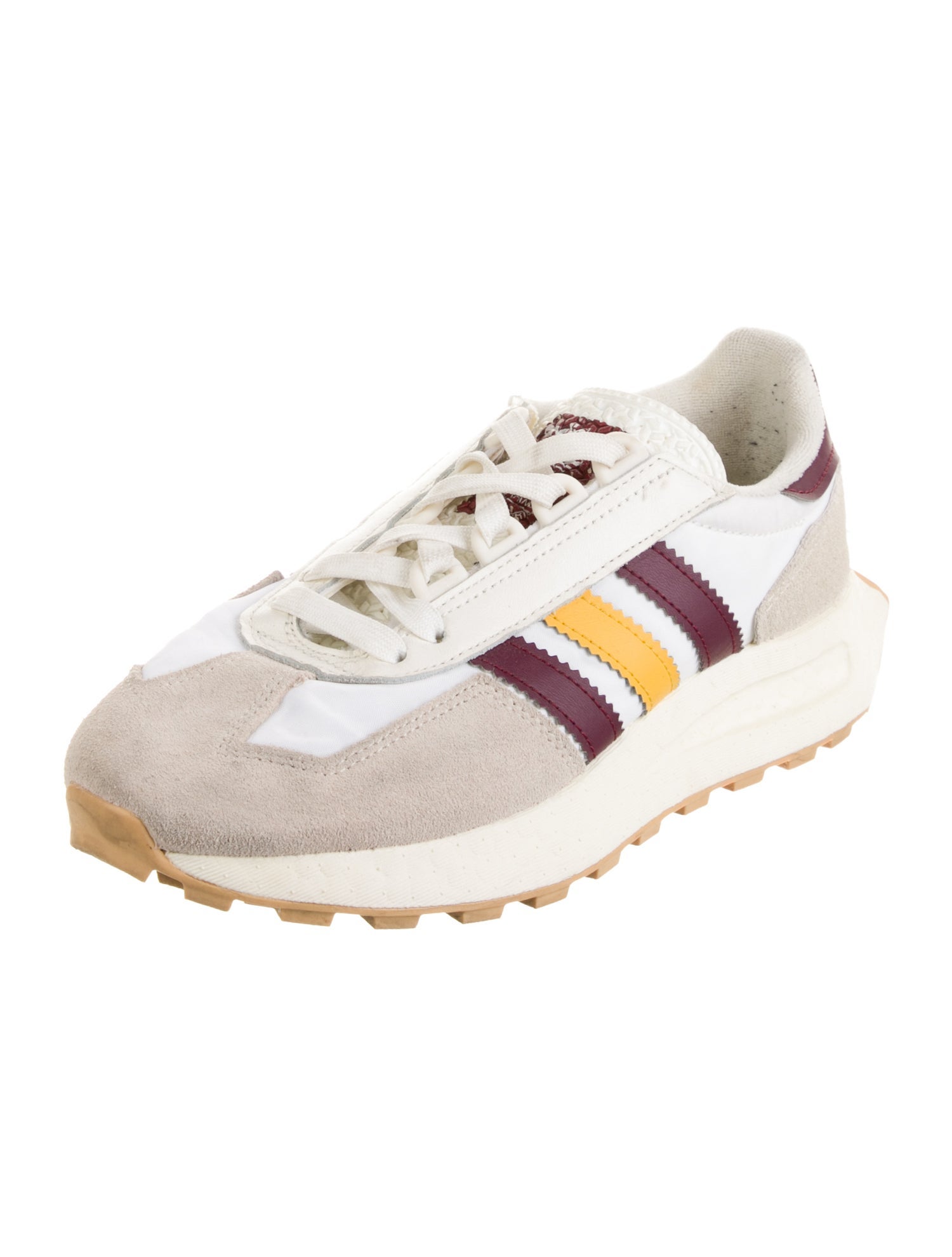 Adidas Suede Colorblock Pattern Sneakers