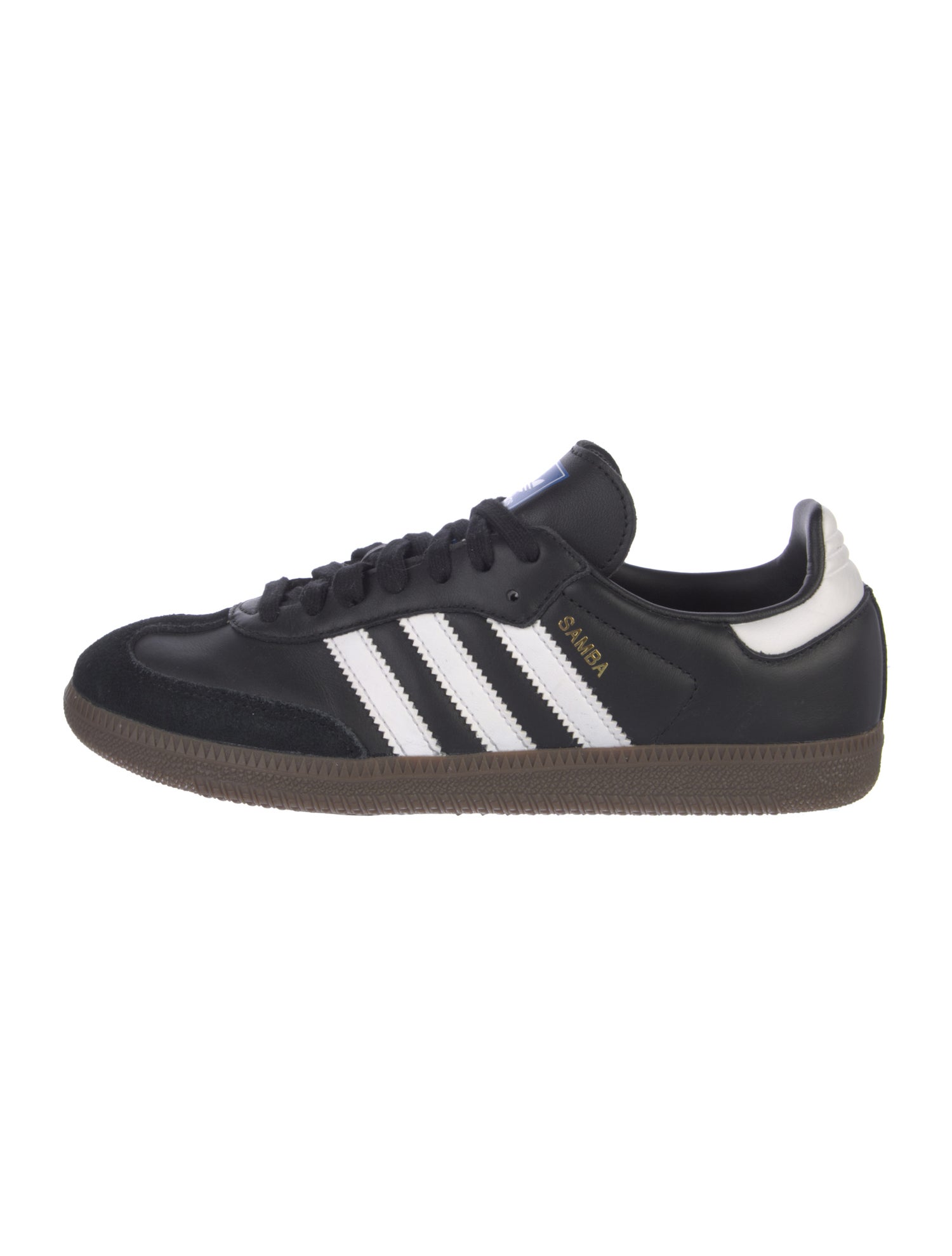 Adidas Leather Colorblock Pattern Sneakers