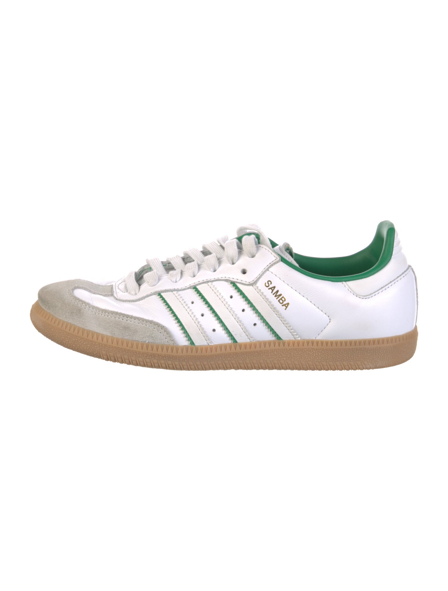 Adidas Signature Logo Leather Sneakers