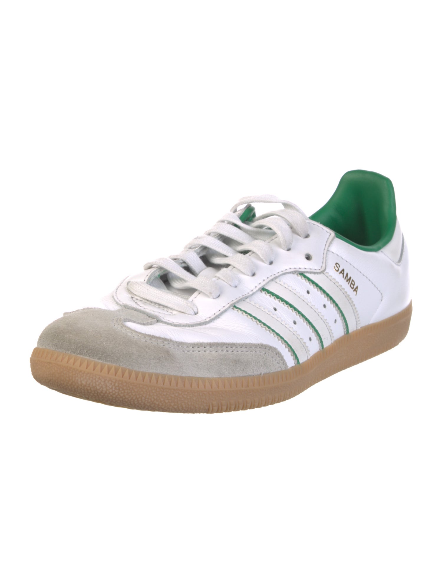 Adidas Signature Logo Leather Sneakers