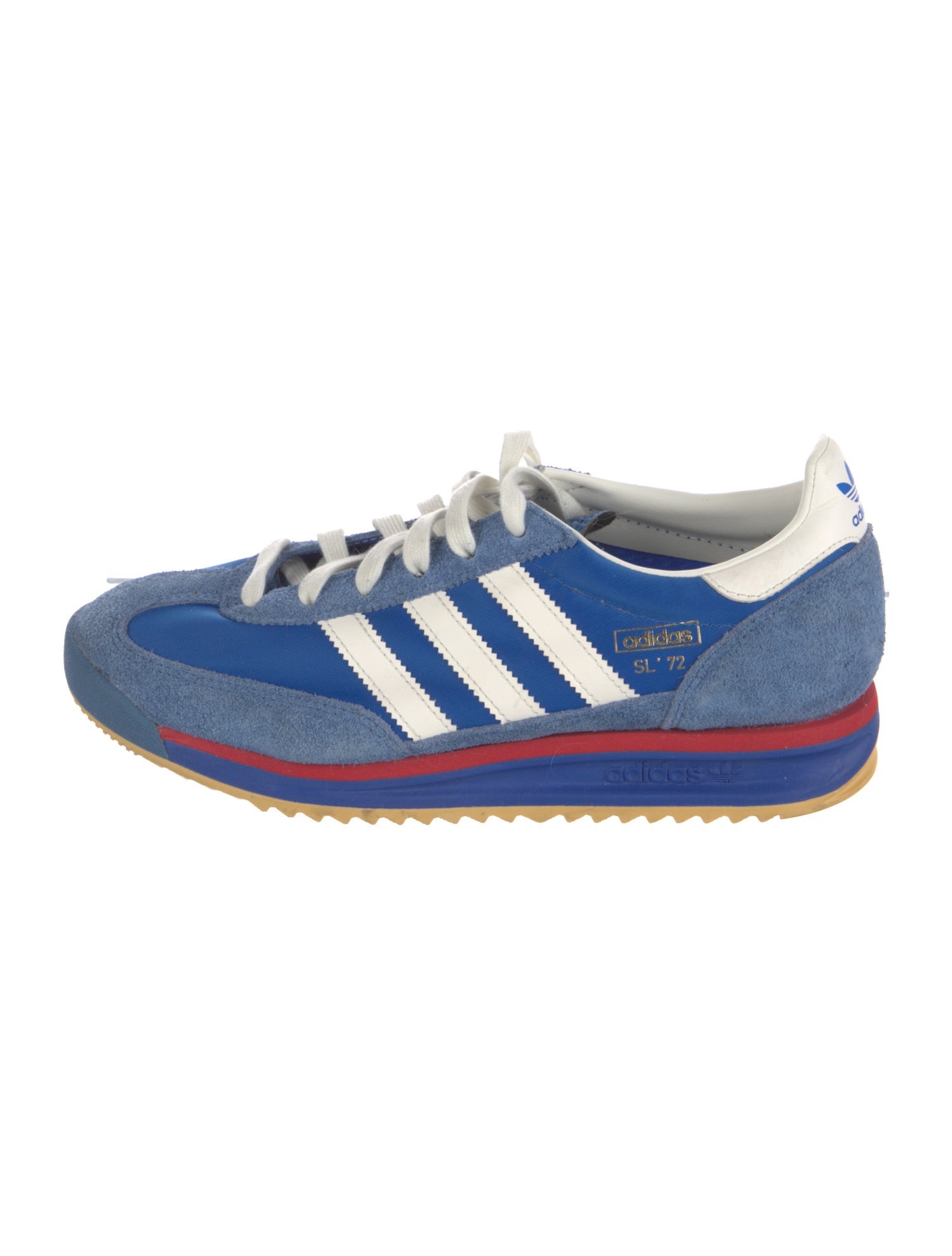 Adidas Suede Printed Athletic Sneakers