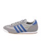 Adidas Suede Colorblock Pattern Athletic Sneakers