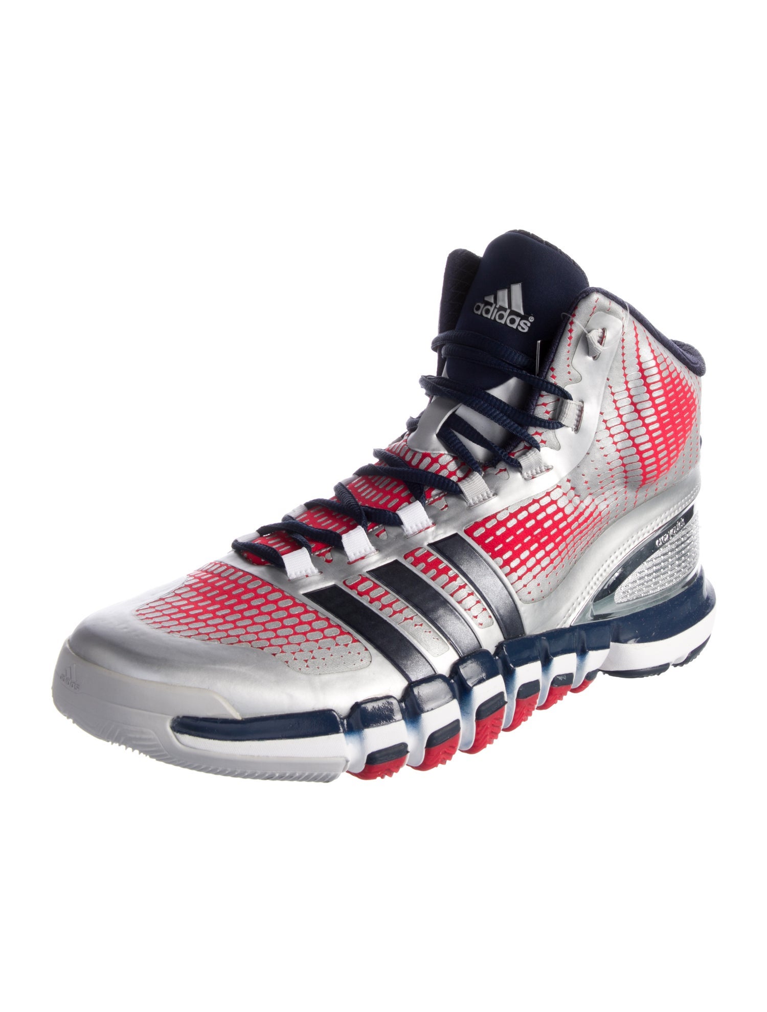 Adidas Leather Printed Sneakers