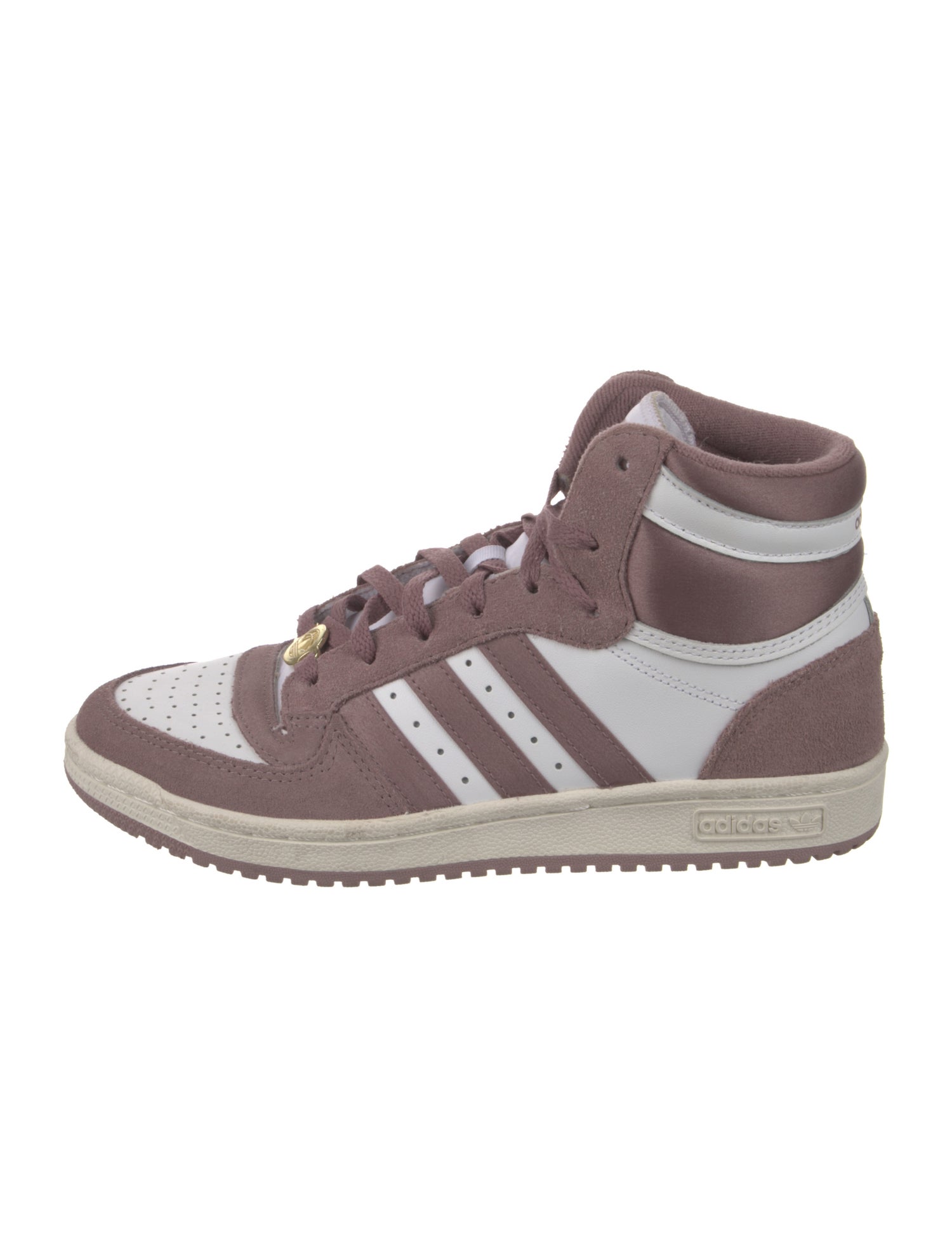 Adidas Leather Striped Sneakers