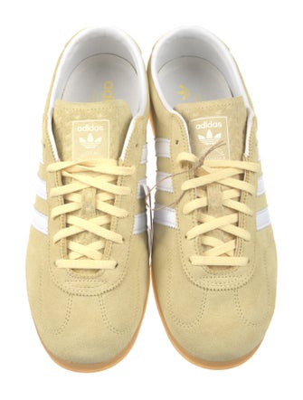 Adidas Suede Leather Trim Embellishment Sneakers
