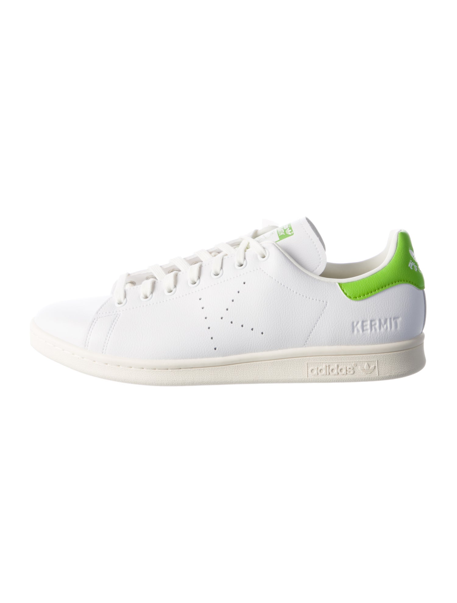 Adidas Leather Colorblock Pattern Sneakers