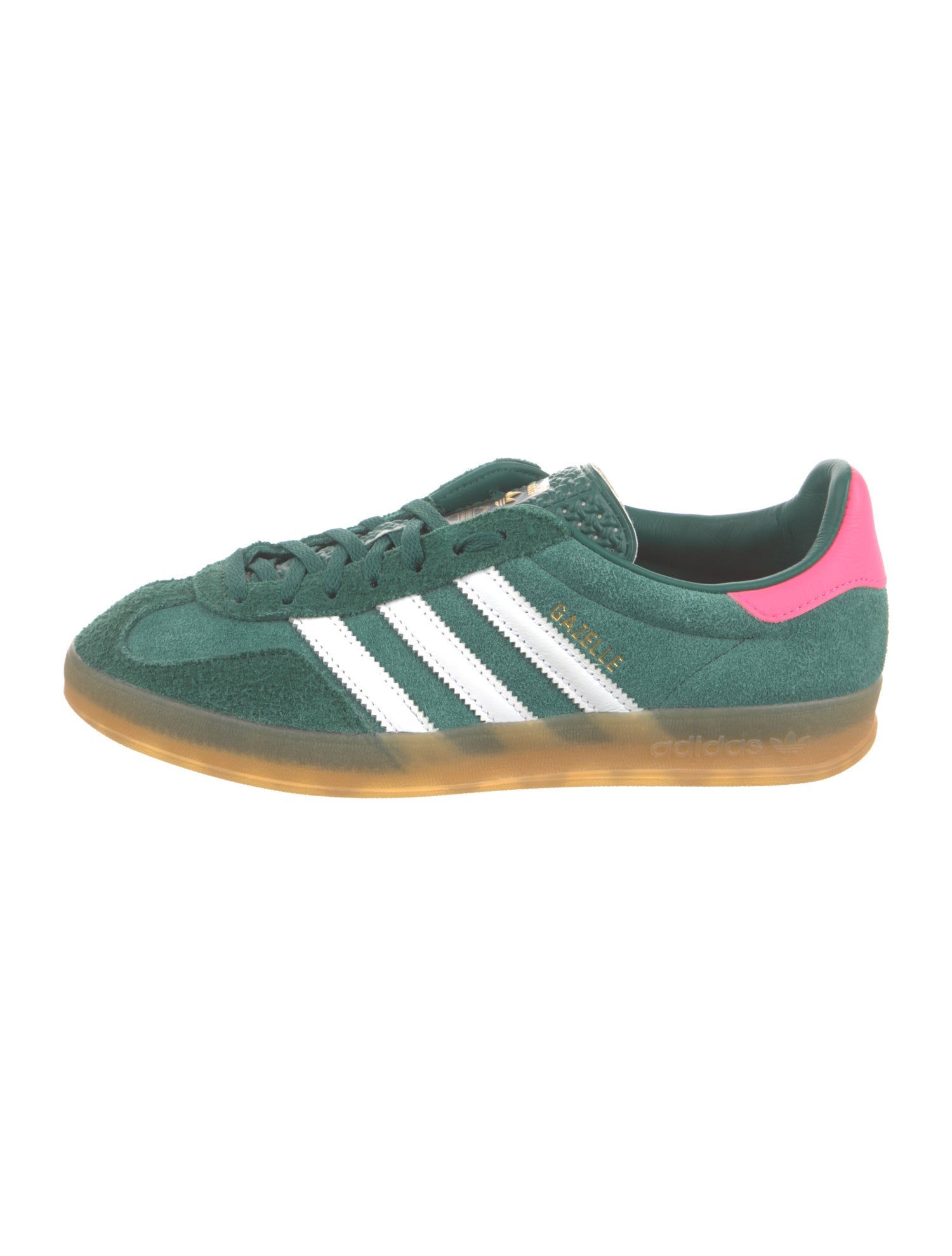 Adidas Suede Leather Trim Embellishment Sneakers