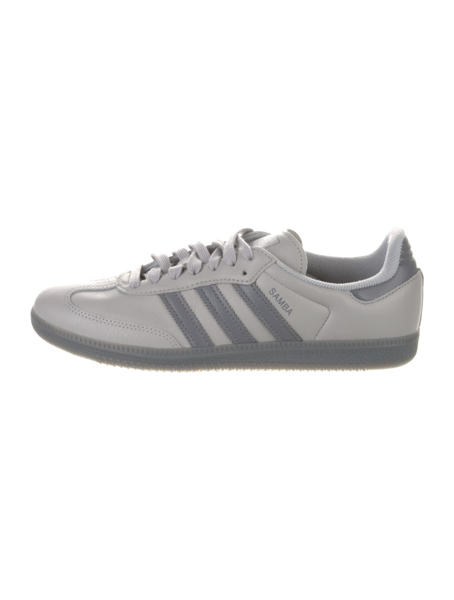 Adidas Leather Striped Sneakers