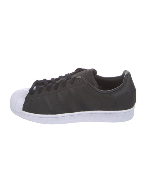 Adidas Leather Colorblock Pattern Sneakers