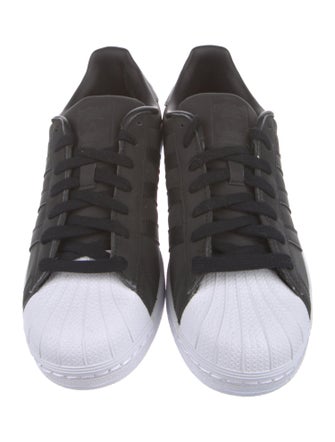 Adidas Leather Colorblock Pattern Sneakers
