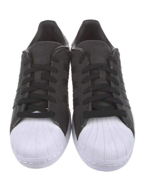 Adidas Leather Colorblock Pattern Sneakers