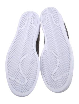 Adidas Leather Colorblock Pattern Sneakers