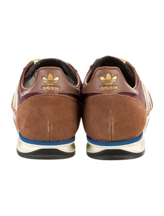 Adidas Suede Printed Athletic Sneakers