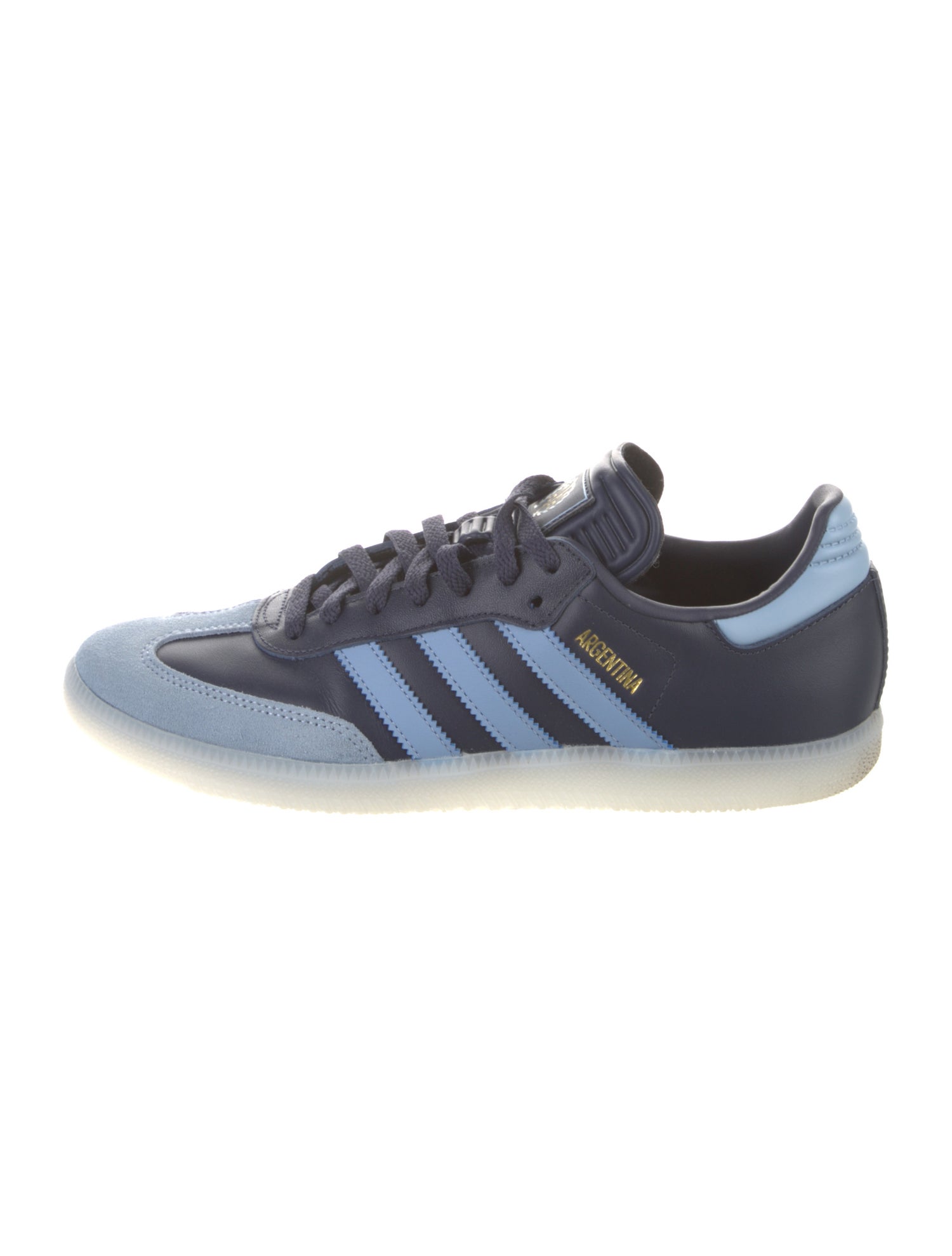 Adidas Leather Colorblock Pattern Sneakers