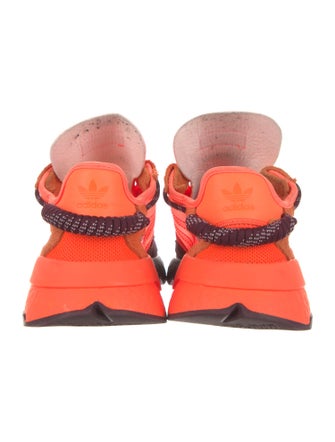 Adidas Nylon Colorblock Pattern Athletic Sneakers