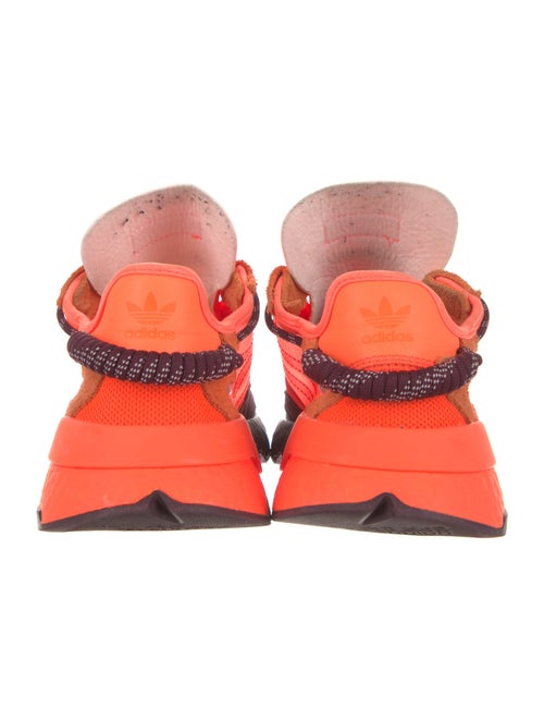 Adidas Nylon Colorblock Pattern Athletic Sneakers