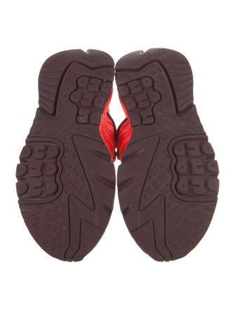 Adidas Nylon Colorblock Pattern Athletic Sneakers