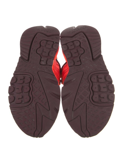 Adidas Nylon Colorblock Pattern Athletic Sneakers