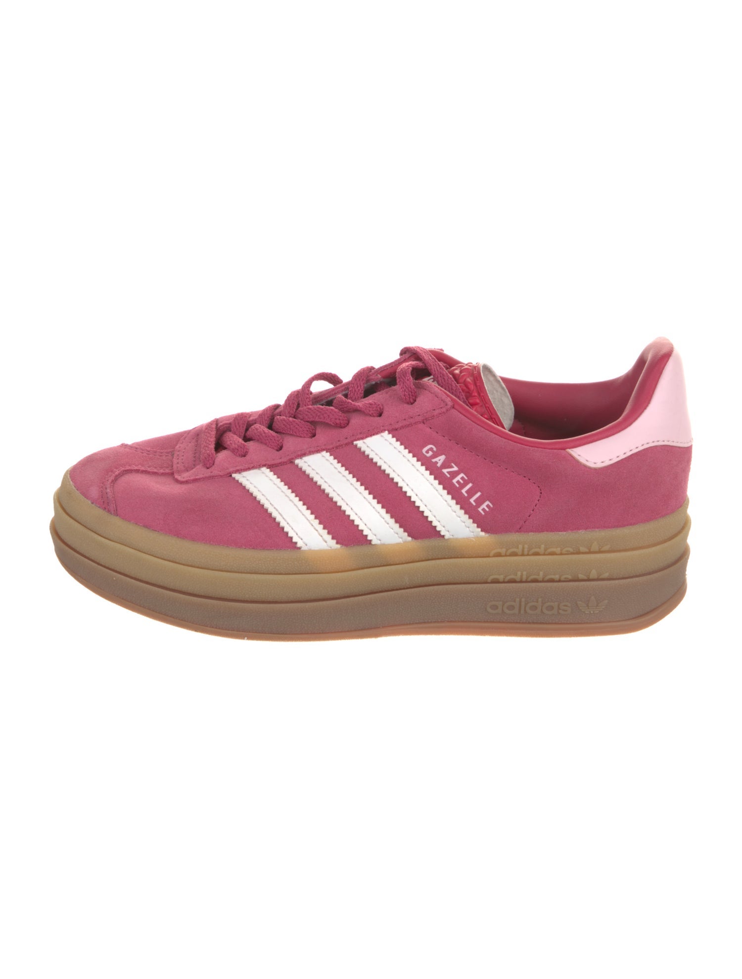 Adidas Suede Leather Trim Embellishment Sneakers