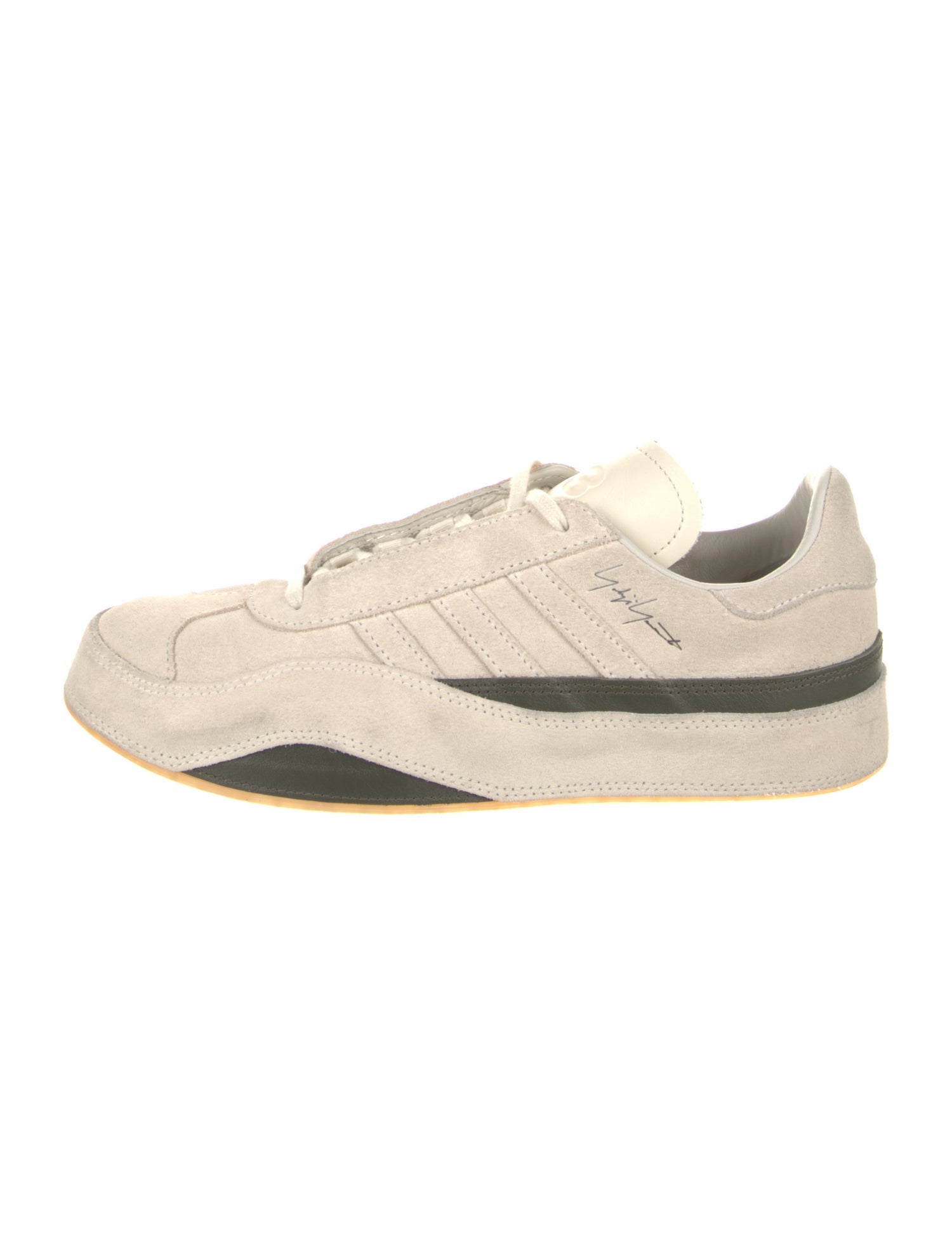 Adidas Suede Leather Trim Embellishment Sneakers