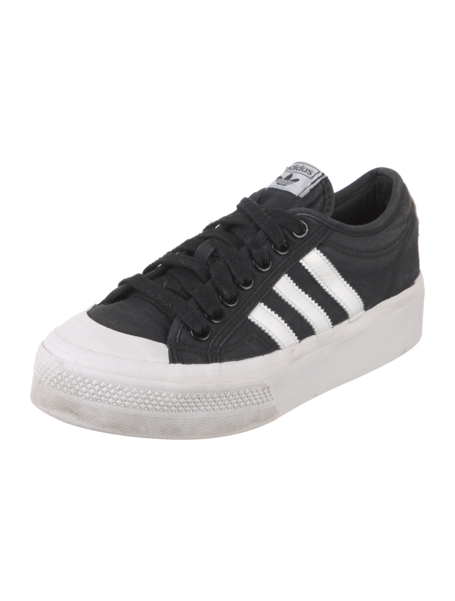 Adidas Canvas Striped Sneakers