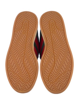 Adidas Leather Printed Sneakers