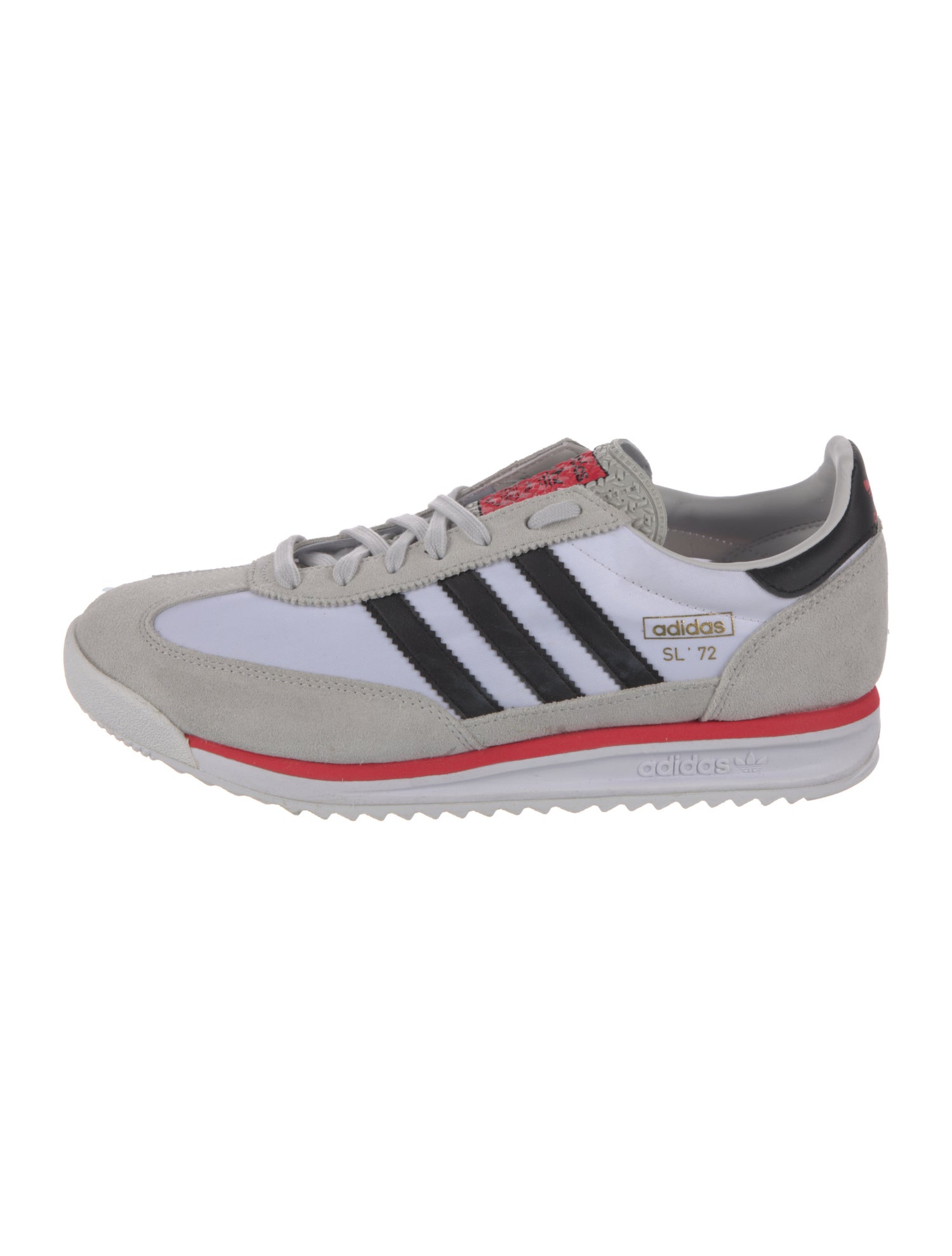 Adidas Leather Colorblock Pattern Sneakers