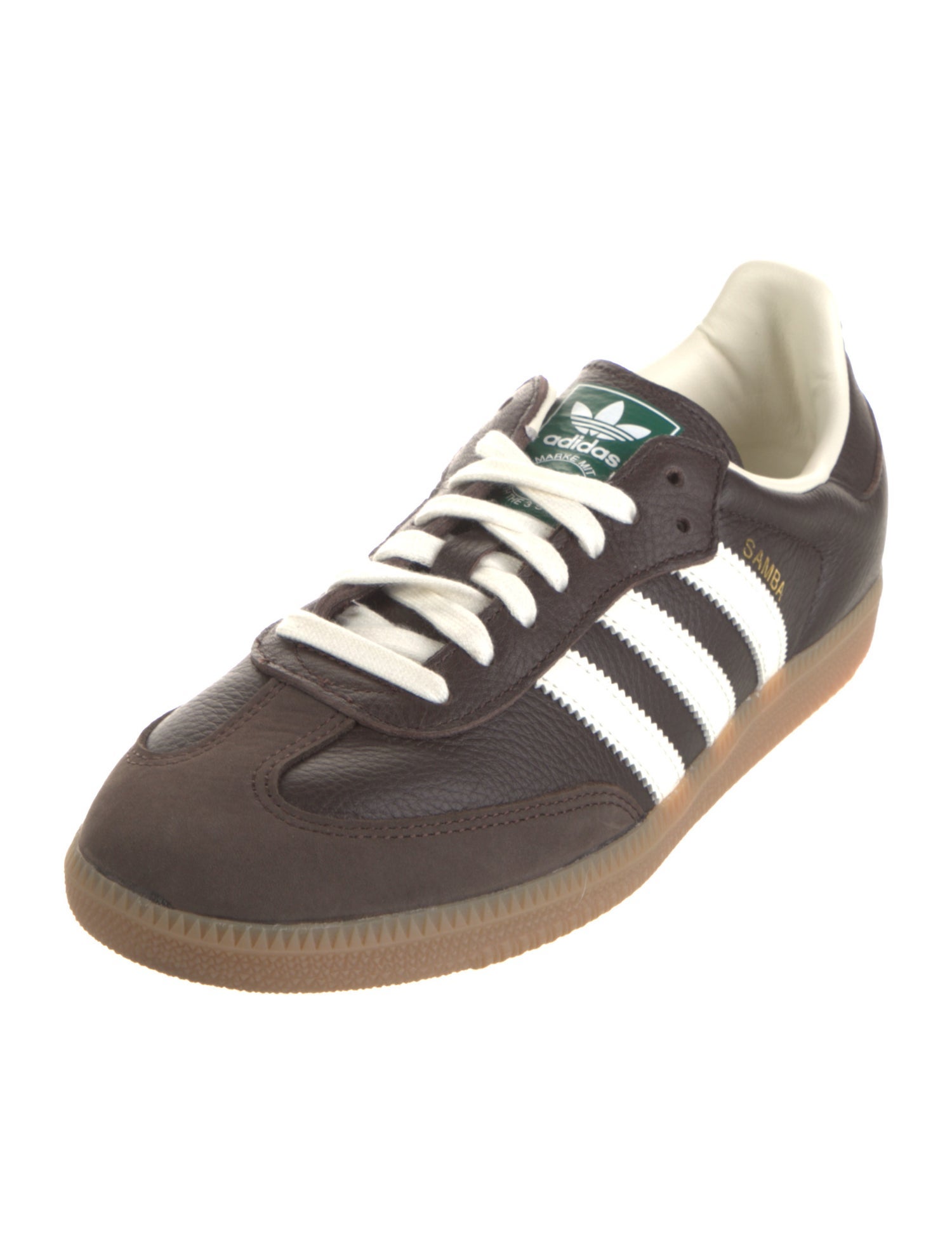 Adidas Leather Printed Sneakers