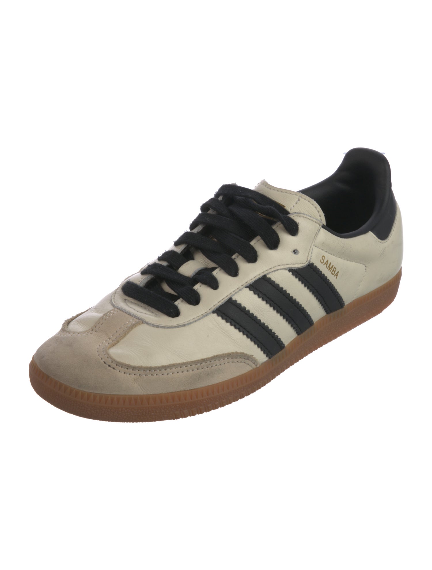 Adidas Leather Printed Sneakers