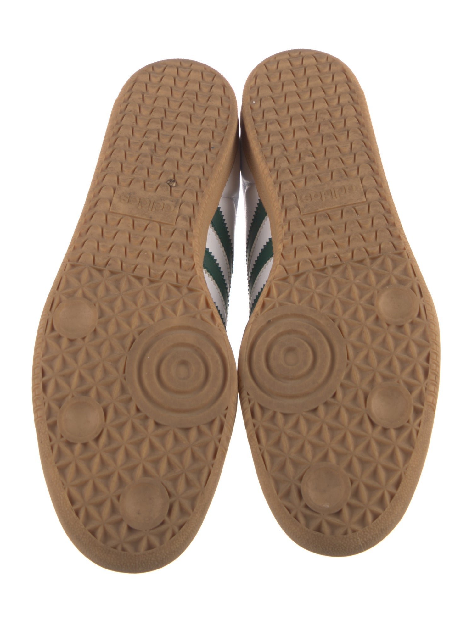 Adidas Leather Striped Sneakers