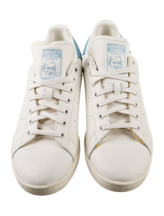 Adidas Leather Colorblock Pattern Sneakers