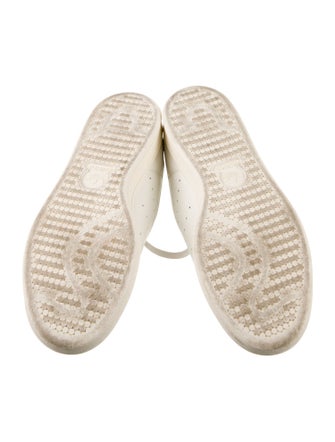 Adidas Leather Colorblock Pattern Sneakers