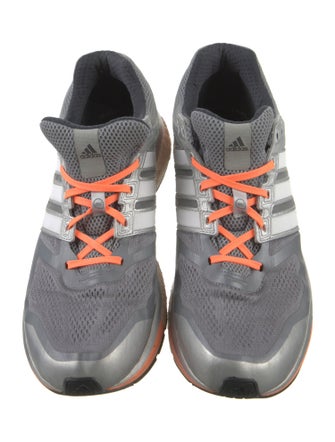 Adidas Mesh Striped Athletic Sneakers