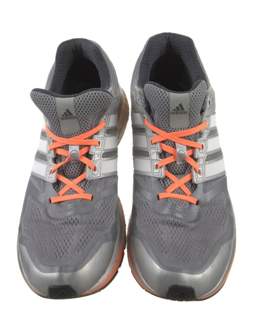 Adidas Mesh Striped Athletic Sneakers