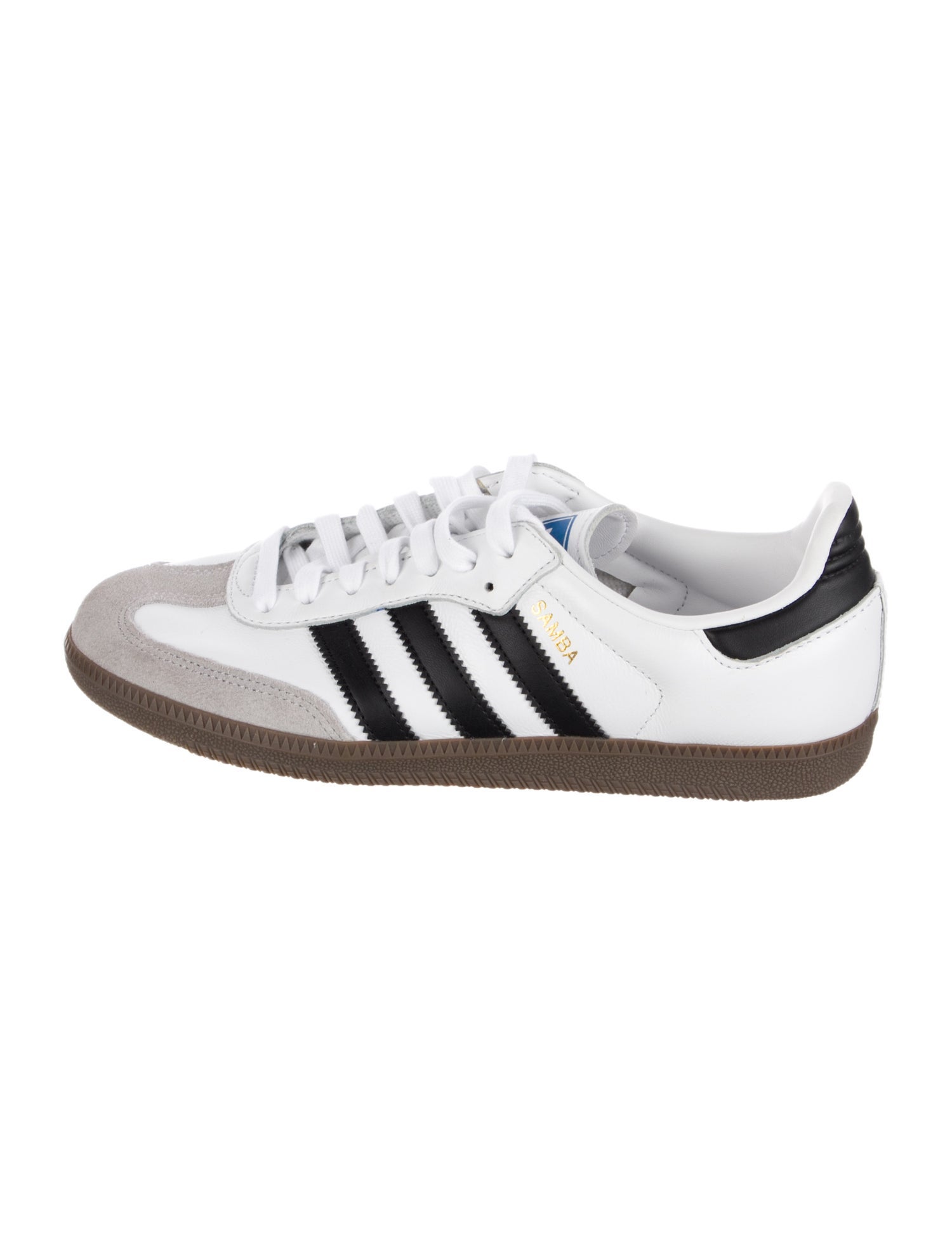 adidas Originals Samba OG 'White Black Gum' Athletic Sneakers
