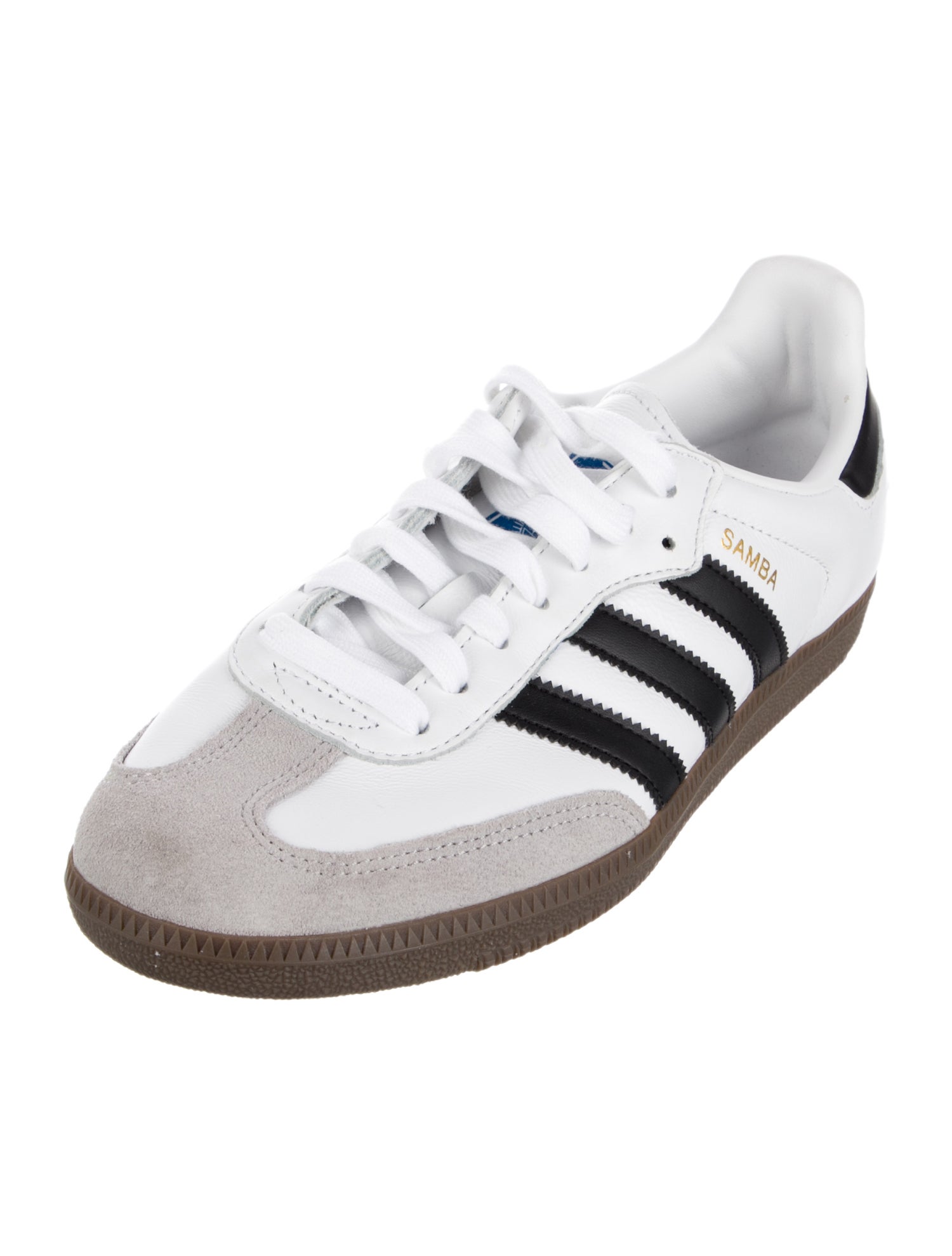 adidas Originals Samba OG 'White Black Gum' Athletic Sneakers
