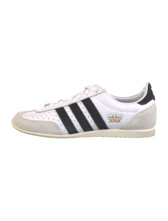 Adidas Leather Colorblock Pattern Athletic Sneakers