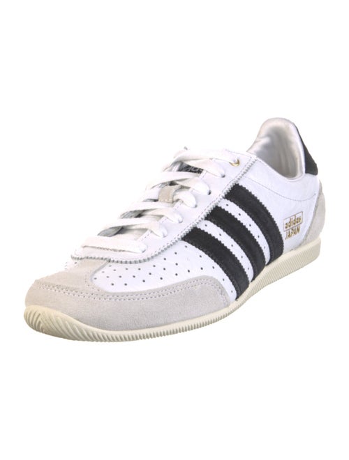 Adidas Leather Colorblock Pattern Athletic Sneakers