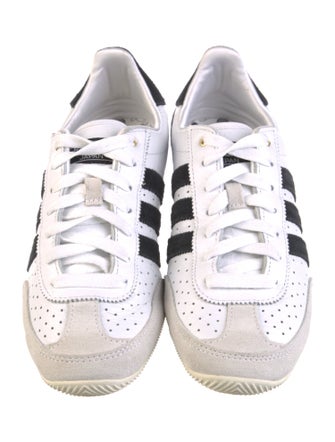 Adidas Leather Colorblock Pattern Athletic Sneakers